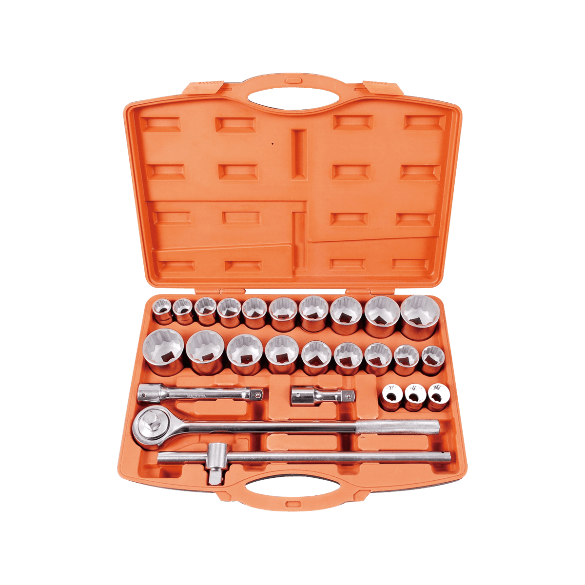 27 stycken Verktyg Herramientas ferramentas kit 3/4 tums Drive Heavy Duty Slaghylsnyckelsats för bilreparationsverktyg